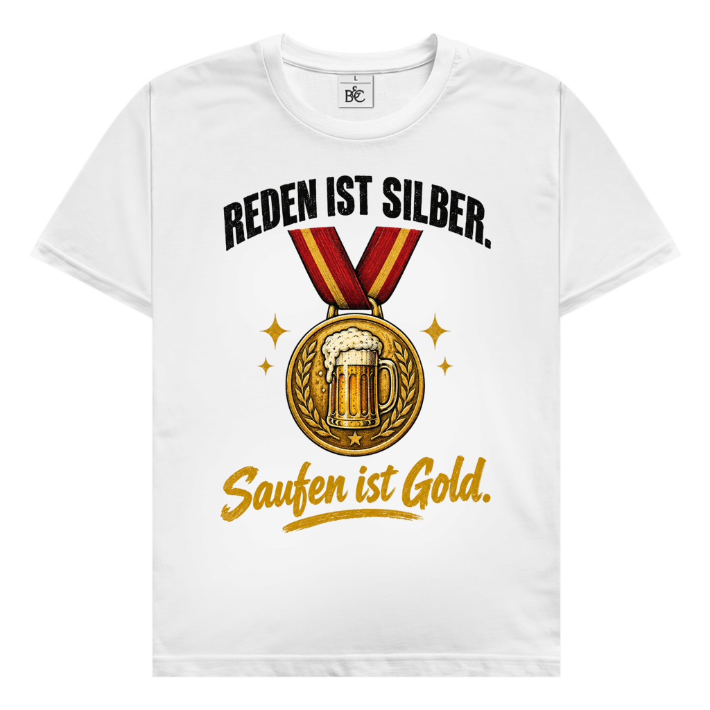 Saufen ist Gold T-Shirt